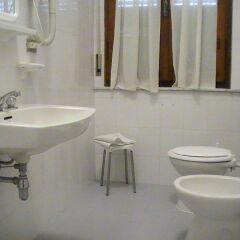 Отель Albergo Giglio Кьянчиано Терме ванная