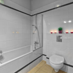 Отель Aurora Residence Польша, Лодзь - отзывы, цены и фото номеров - забронировать отель Aurora Residence онлайн ванная