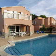 Отель Villas Zona Cala'n Blanes Кала-эн-Бланес бассейн фото 2
