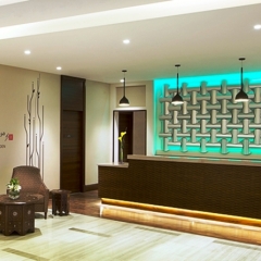 Отель Hilton Garden Inn Dubai Al Muraqabat Дубай интерьер отеля фото 3