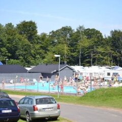 Отель MØrkholt Strand Camping & Cottages Боркоп парковка