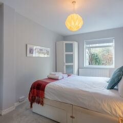 Отель Bright 1 Bedroom Flat in Finsbury Park Великобритания, Лондон - отзывы, цены и фото номеров - забронировать отель Bright 1 Bedroom Flat in Finsbury Park онлайн комната для гостей фото 5