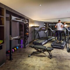 Отель Sofitel Frankfurt Opera Германия, Франкфурт-на-Майне - отзывы, цены и фото номеров - забронировать отель Sofitel Frankfurt Opera онлайн фитнесс-зал