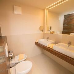 Hotel Goldene Rose Силандро ванная