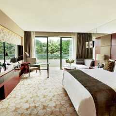 Отель Hilton Guangzhou Science City Гуанчжоу комната для гостей