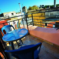 Отель Olympos Pension Родос балкон