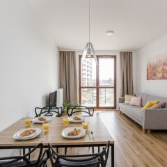 Отель Chill Apartments Bemowo Польша, Варшава - отзывы, цены и фото номеров - забронировать отель Chill Apartments Bemowo онлайн комната для гостей фото 5