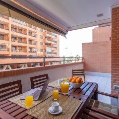 Отель Valencia Flat - Patacona Beach 11 балкон