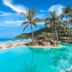 Отель Sheraton Samui Resort бассейн