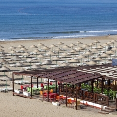 Отель Roma Beach Resort & Spa Сиде пляж