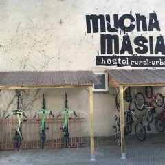 Отель Mucha Masia Hostel Rural-Urbà Испания, Эль-Прат-де-Льобрегат - отзывы, цены и фото номеров - забронировать отель Mucha Masia Hostel Rural-Urbà онлайн гостиничный бар