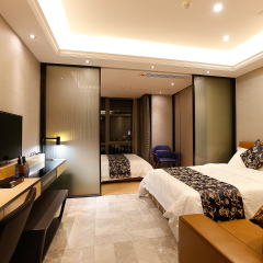 Апартаменты Pengman Beijing Rd. A-mall Apartment комната для гостей