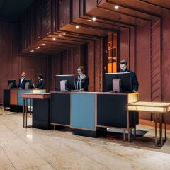 Отель Pullman Berlin Schweizerhof интерьер отеля