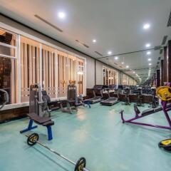 Vikingen Infinity Resort&Spa Турция, Аланья - 2 отзыва об отеле, цены и фото номеров - забронировать отель Vikingen Infinity Resort&Spa онлайн фитнесс-зал фото 2