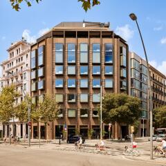 Отель Almanac Barcelona Барселона вид на фасад