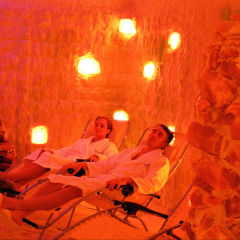 Отель Danubius Health Spa Resort Hvězda-Imperial-Neapol сауна