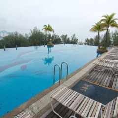 Отель The Gurney Resort Hotel & Residences Малайзия, Пенанг - 1 отзыв об отеле, цены и фото номеров - забронировать отель The Gurney Resort Hotel & Residences онлайн бассейн фото 2