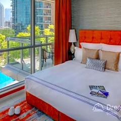 Апартаменты Dream Inn Dubai Apartments - Burj Residences Дубай комната для гостей фото 5
