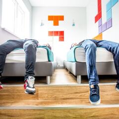 Tetris Hostel фитнесс-зал