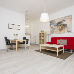Апартаменты Primeflats - Apartments in Rixdorf комната для гостей фото 3