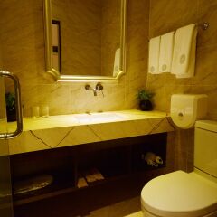 Отель Shenzhen Mint International Hotel Китай, Шэньчжэнь - отзывы, цены и фото номеров - забронировать отель Shenzhen Mint International Hotel онлайн ванная фото 2