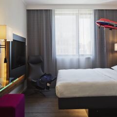 Отель Moxy Vienna Airport комната для гостей фото 4