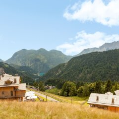 Hotel The Originals Borgo Eibn Mountain Lodge (ex Relais du Silence) Саурис приотельная территория