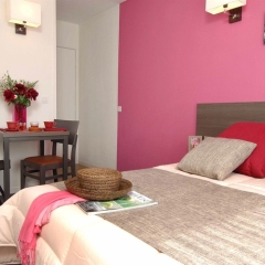 Отель Aparthotel Adagio access Bordeaux Rodesse Франция, Бордо - отзывы, цены и фото номеров - забронировать отель Aparthotel Adagio access Bordeaux Rodesse онлайн комната для гостей фото 4