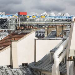 Отель Relais Des Halles Париж приотельная территория