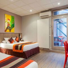 Отель Comfort Suites Rive Gauche Lyon Centre Франция, Лион - отзывы, цены и фото номеров - забронировать отель Comfort Suites Rive Gauche Lyon Centre онлайн комната для гостей фото 2