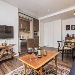 Отель Sweet Inn Apartments Plaza España - Sants Испания, Барселона - отзывы, цены и фото номеров - забронировать отель Sweet Inn Apartments Plaza España - Sants онлайн комната для гостей фото 4