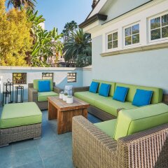 Fairmont Miramar Hotel & Bungalows Санта-Моника балкон
