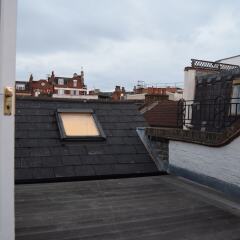 Отель Home With Roof Terrace Hampstead Village Лондон балкон