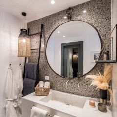 Отель Amelot Art Suites Греция, Остров Санторини - отзывы, цены и фото номеров - забронировать отель Amelot Art Suites онлайн ванная