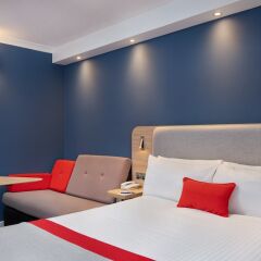 Отель Holiday Inn Express Strathclyde Park M74 JCT 5 Великобритания, Глазго - отзывы, цены и фото номеров - забронировать отель Holiday Inn Express Strathclyde Park M74 JCT 5 онлайн комната для гостей фото 4