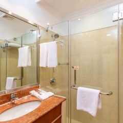 Отель Metropark Hotel Shenzhen Китай, Шэньчжэнь - отзывы, цены и фото номеров - забронировать отель Metropark Hotel Shenzhen онлайн ванная фото 2