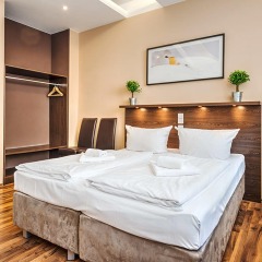 Отель Arktur City Берлин комната для гостей