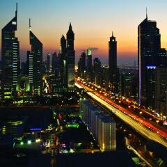 Апартаменты The Apartments Dubai World Trade Centre балкон