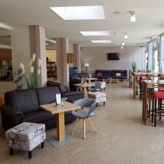 Отель JUFA Hotel Salzburg Австрия, Зальцбург - 1 отзыв об отеле, цены и фото номеров - забронировать отель JUFA Hotel Salzburg онлайн интерьер отеля фото 3