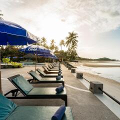 Отель Chaba Cabana Beach Resort пляж