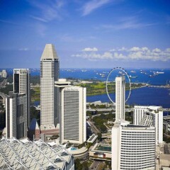 Отель Pan Pacific Singapore пляж