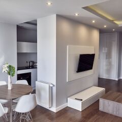 Отель Oxygen apartments Польша, Варшава - отзывы, цены и фото номеров - забронировать отель Oxygen apartments онлайн комната для гостей фото 5