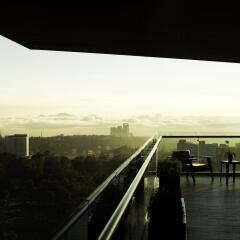Отель Hilton Mexico City Santa Fe Мексика, Мехико - отзывы, цены и фото номеров - забронировать отель Hilton Mexico City Santa Fe онлайн балкон