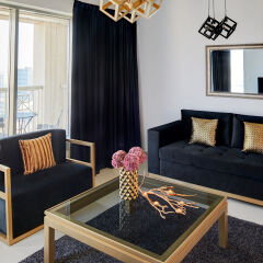 Апартаменты Dream Inn Dubai Apartments 29 Boulevard комната для гостей