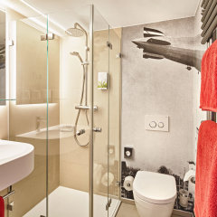 Отель City Krone Германия, Фридрихсхафен - отзывы, цены и фото номеров - забронировать отель City Krone онлайн ванная фото 3