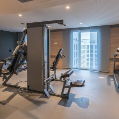 Отель Holiday Inn Hamburg Berliner Tor фитнесс-зал