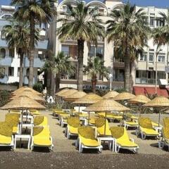 Candan Beach Hotel Мармарис пляж