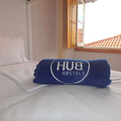 Отель Hub New Lisbon Hostel Португалия, Лиссабон - 1 отзыв об отеле, цены и фото номеров - забронировать отель Hub New Lisbon Hostel онлайн ванная
