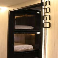 CUBE Boutique Capsule Hotel @ Chinatown Сингапур удобства в номере