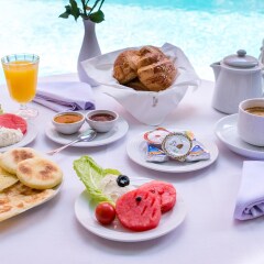 Отель Les Trois Palmiers Марокко, Марракеш - отзывы, цены и фото номеров - забронировать отель Les Trois Palmiers онлайн питание
